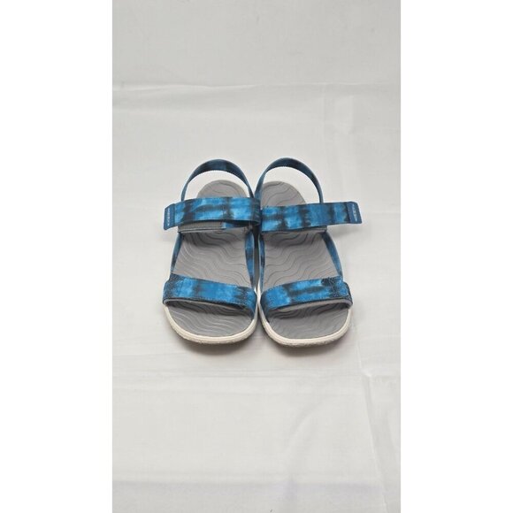 KEEN Unisex Child Elle Backstrap Adjustable Open Toe Sandals blue size 5 - Picture 2 of 7